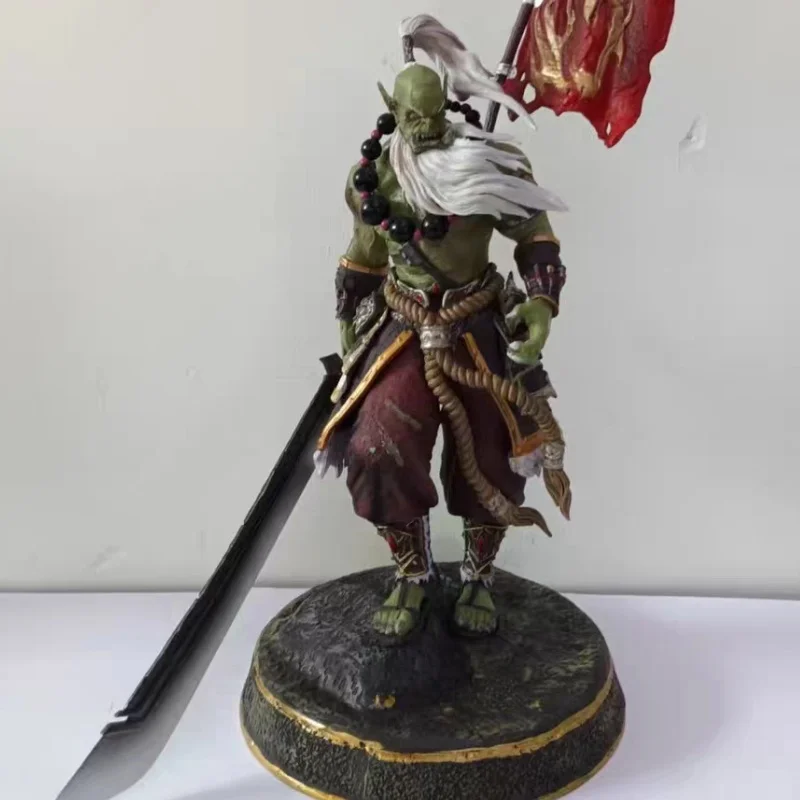 

New World Of Warcraft Orc Figure 40cm Blade Master Guardian Of The Horde Model Collection Decor Gift Action Figure Collectible