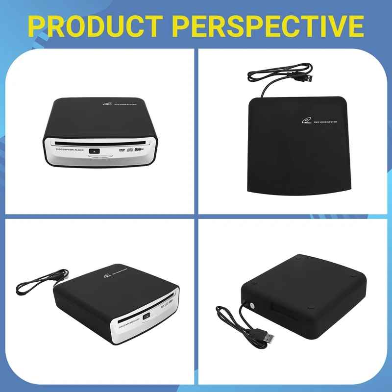 毎日の車の外部ステレオラジオディッシュボックス CD/DVD プレーヤー USB インターフェースと AUX ボックス Android プレーヤーラジオアクセサリー