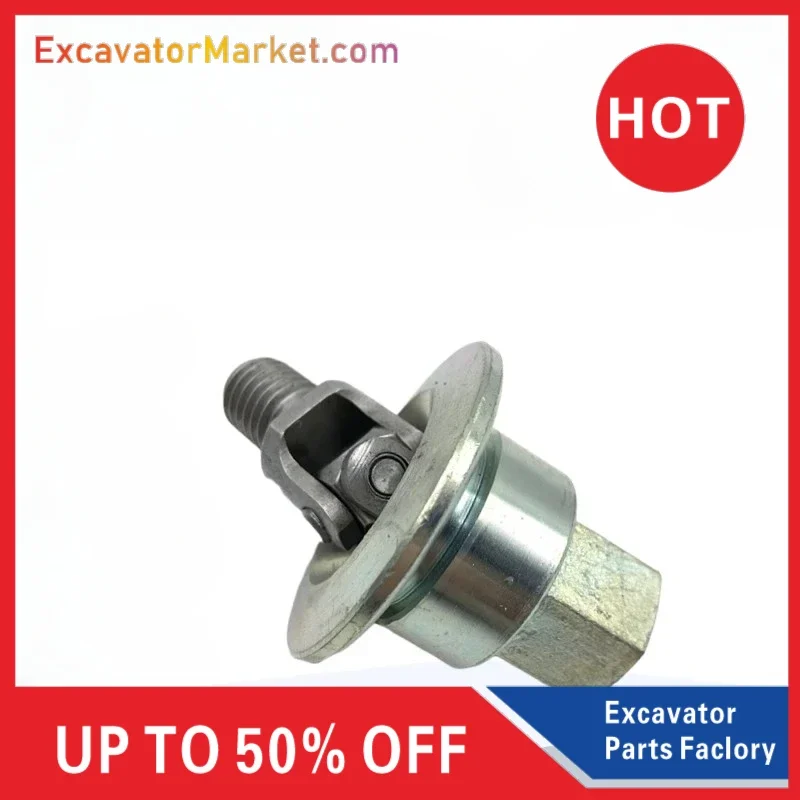 for Sany SY55 60 65 75C-8-9 Excavator Accessories Joystick Handle Universal Joint Cross Joint