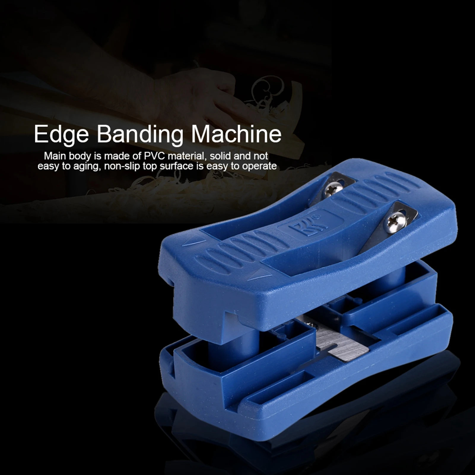 Bander Woodworking Tool PVC Wood  Banding Machine 2 Edges Manual Tail Trimming Woodworking Tool Woodworking  Bander