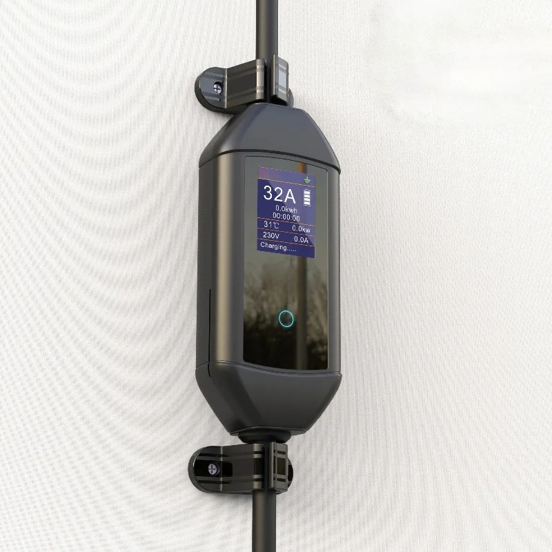 Electric Vehicle Charging Cable Organizer Heavy Duty Wall Mount Clip Universal Screw Fixed Charger Cord Storage Bracket