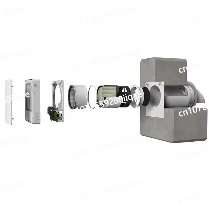 Energy Saver Fresh Air Unit Energy Ventilation HRV Wall-mounted Air Recuperator Heat Recovery Ventilators