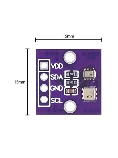 AHT20+BMP280 Temperature Humidity Air Pressure Module High-precision Digital Temperature Humidity and Air Pressure Sensor 3