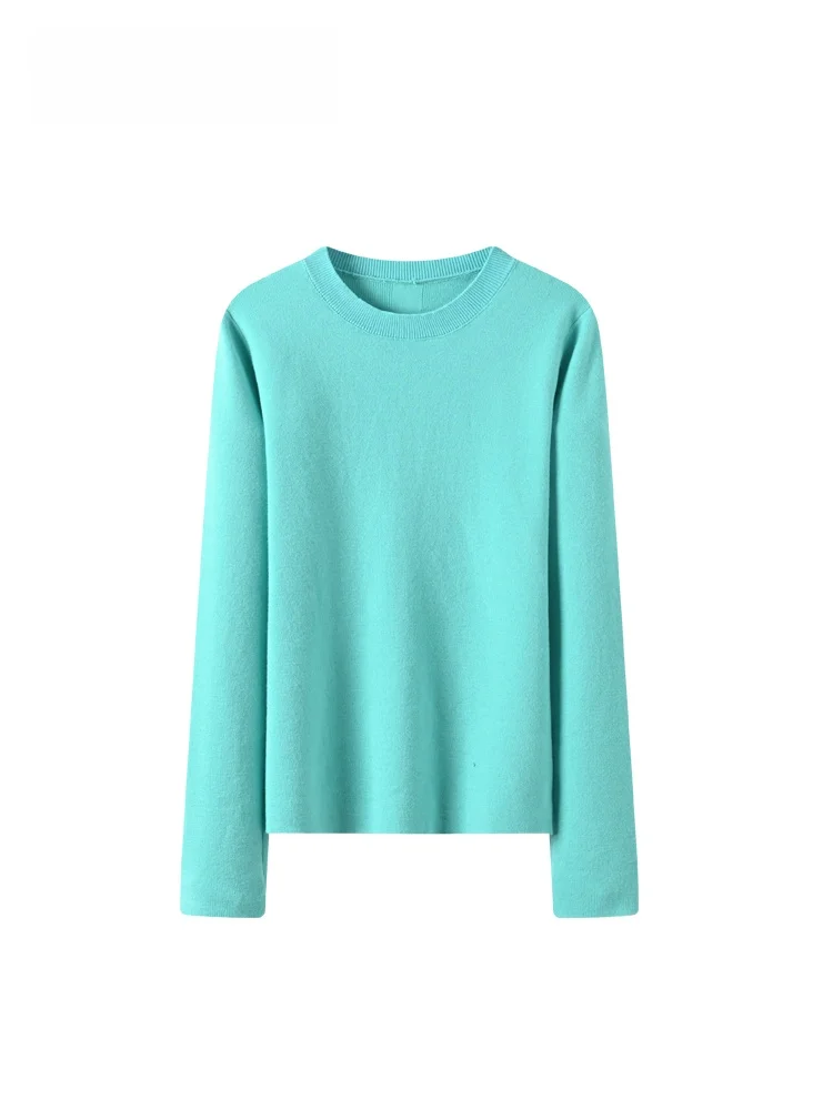 

plus Size Women's Knitwear round Ne Long Sve Loose Fit Slimming Top Early Spring Faionable Versatile Big Sister Sle