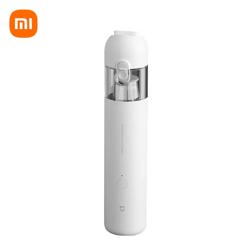 XIAOMI MIJIA penyedot vakum genggam portabel 13000PA, mesin pembersih genggam tanpa kabel genggam Mini untuk rumah dan mobil