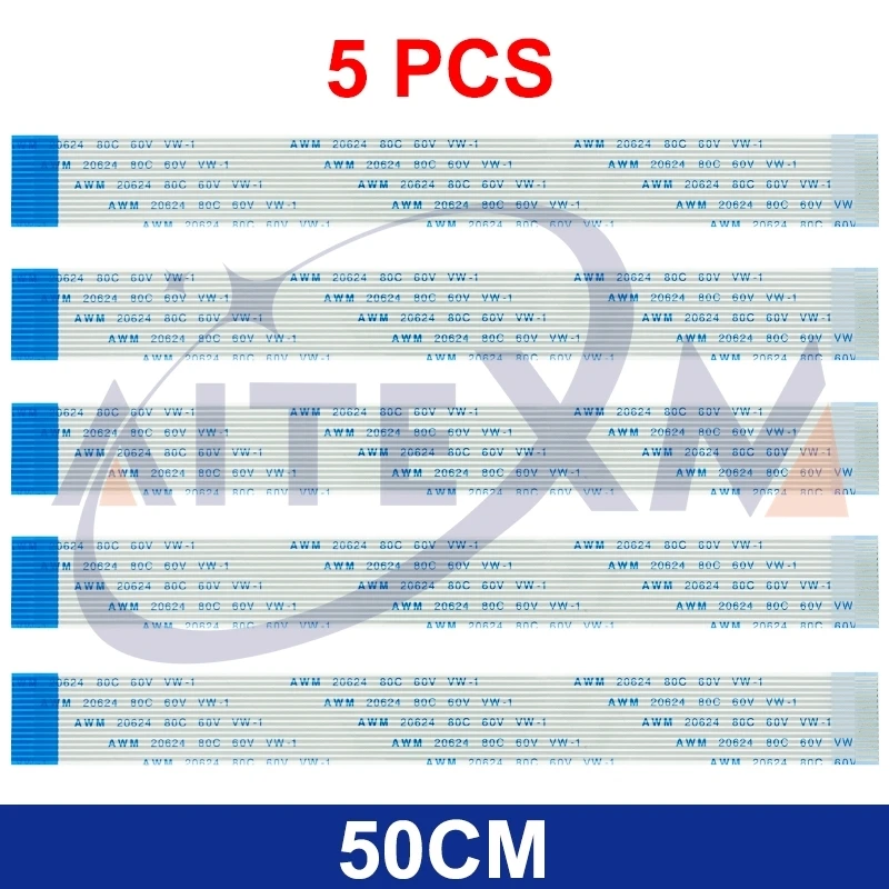 Flexkabel für Raspberry Pi Modell B+ 2M 1M 50CM 30CM 20CM 15CM 15 Pins Band Flex Kabel 15CM-200CM 1,0mm AWM 20624 80C 60V VW-1