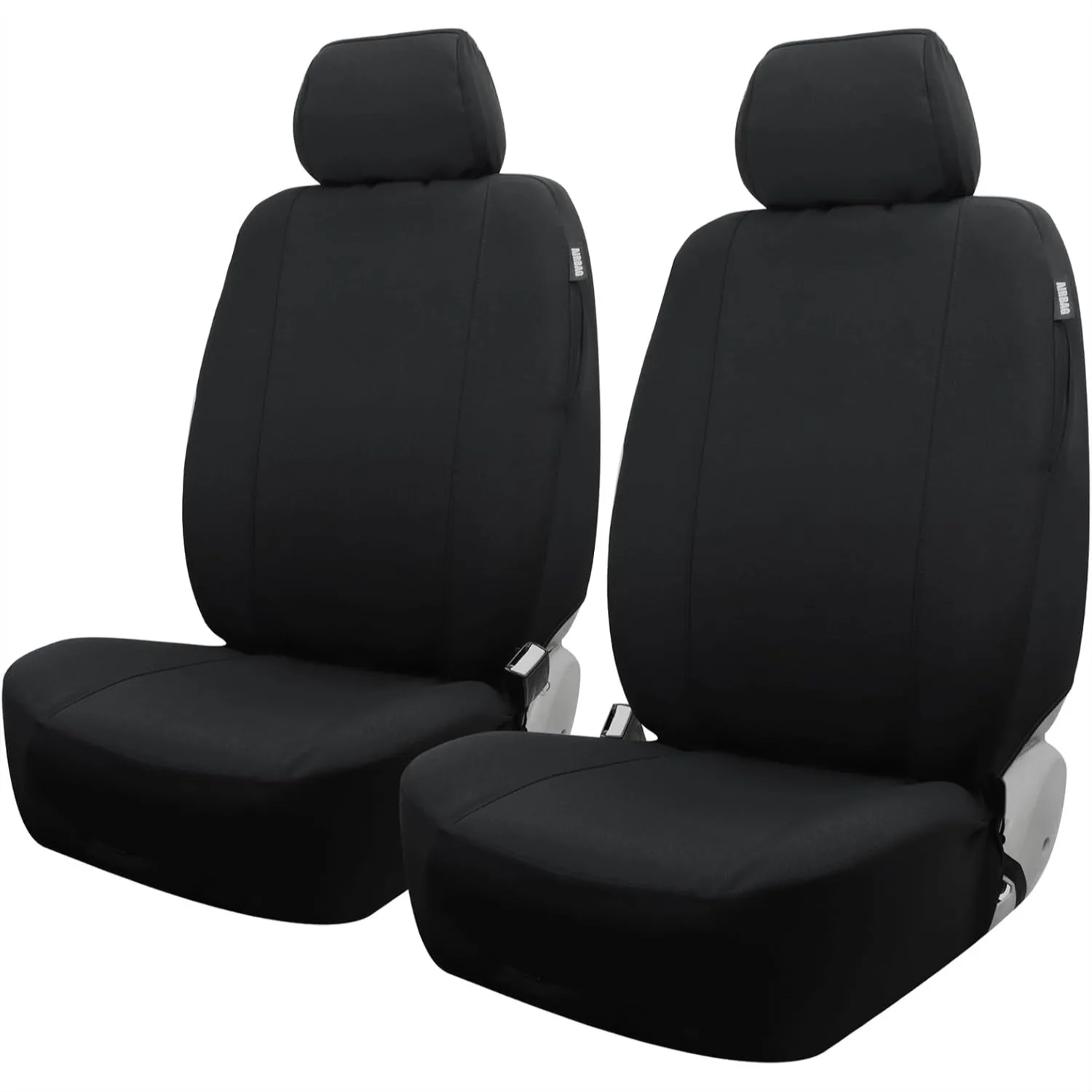

Canvas Car Seat Covers for Front Seats, Heavy Duty Seat Protectors, Universal Fit Sedan SUV Truck, Airbag Compatible, Quick