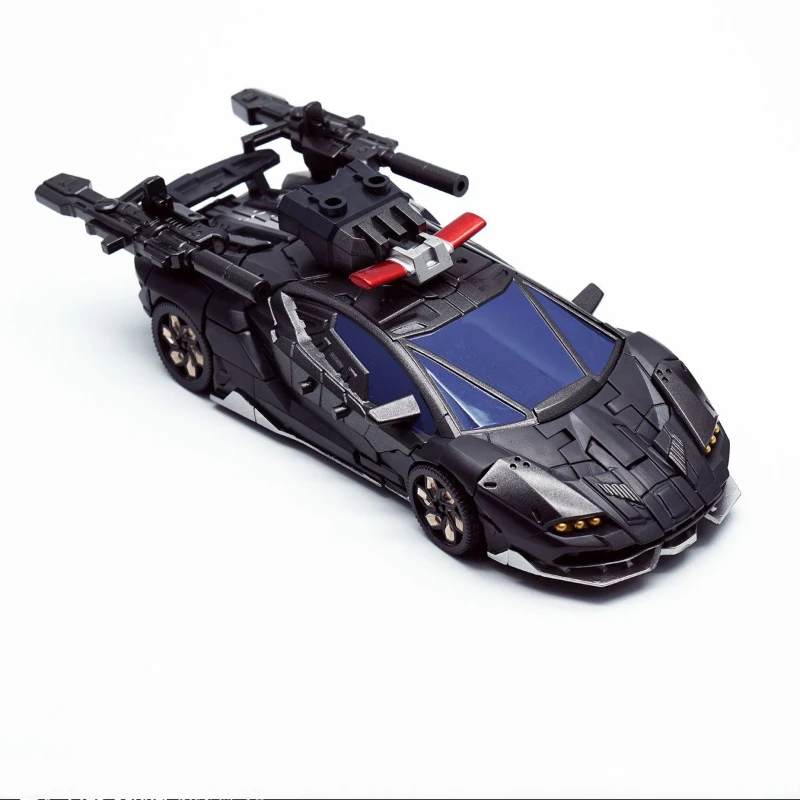 Transformation Spielzeug PT-12 Drei-Change Warrior Black Ninja Hot-Breaking Action Charakter Modell Original Box Sammlung Geschenk