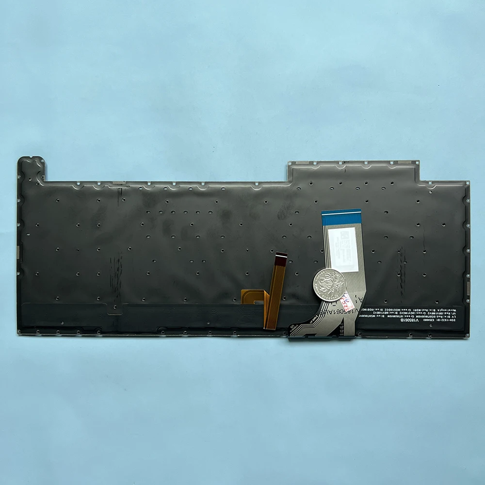 Imagem -04 - Teclado Americano e Russo para Asus Rog Strix G17 G731g G731gv G731gt G731gu G712lu G712lv G712lw G712 Rgb Retroiluminado