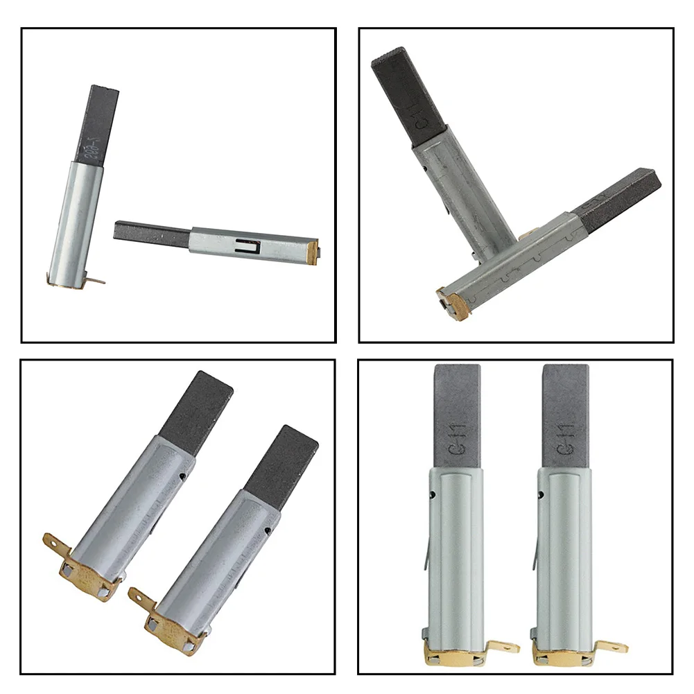 Replacement Brush Vacuum Carbon Brush For Motor Repair Precise Dimensions Easy Installation Extends Motor Lifespan