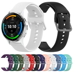 For Garmin Venu 3 Forerunner 255 Music 55 245 645 Mesh Silicone Strap Vivoactive 4/Venu 2 Watchband 20 22mm Replacement Bracelet