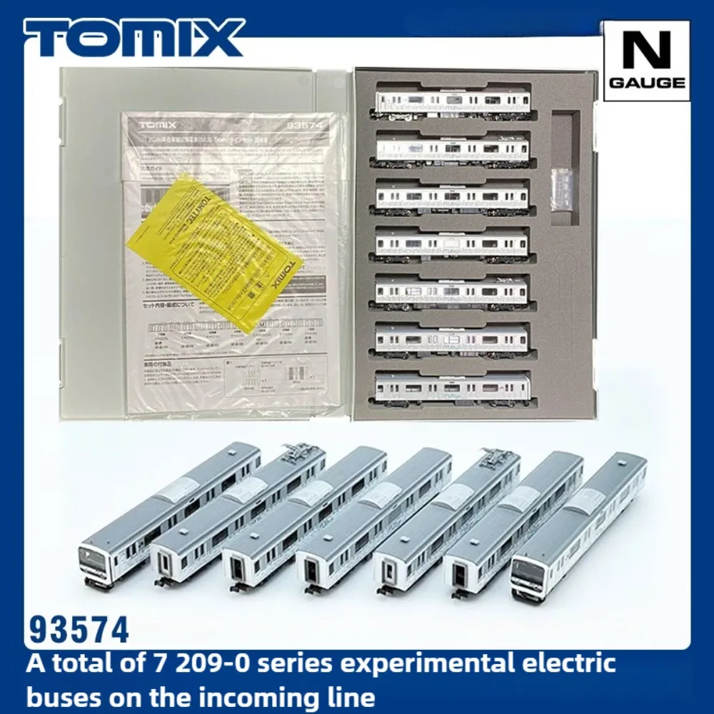 

Модель поезда TOMIX N-типа 1/150-160, серия 209-0, обычный тестовый поезд, 93574, набор поезда, 7 секций, игрушка для мальчика, подарок
