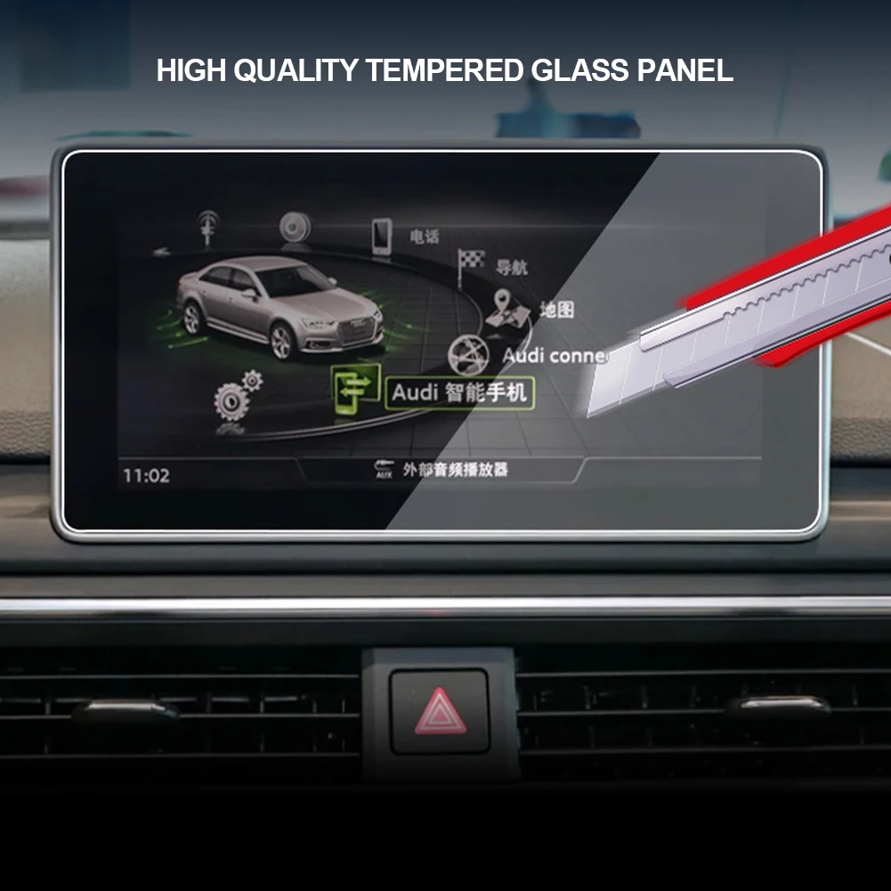 Auto GPS Navigation Gehärtetem Glas Bildschirm Dashboard Display Schutz Abdeckung Schutz Film Zubehör Für Honda civic 2016-2022