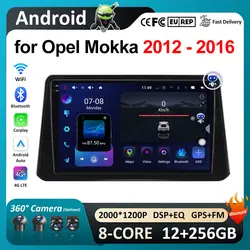 for Opel Mokka 2012 2013 2014 2015 2016 Wireless Carplay Car Radio Video Multimedia Player DSP Stereo QLED IPS Screen No 2 din
