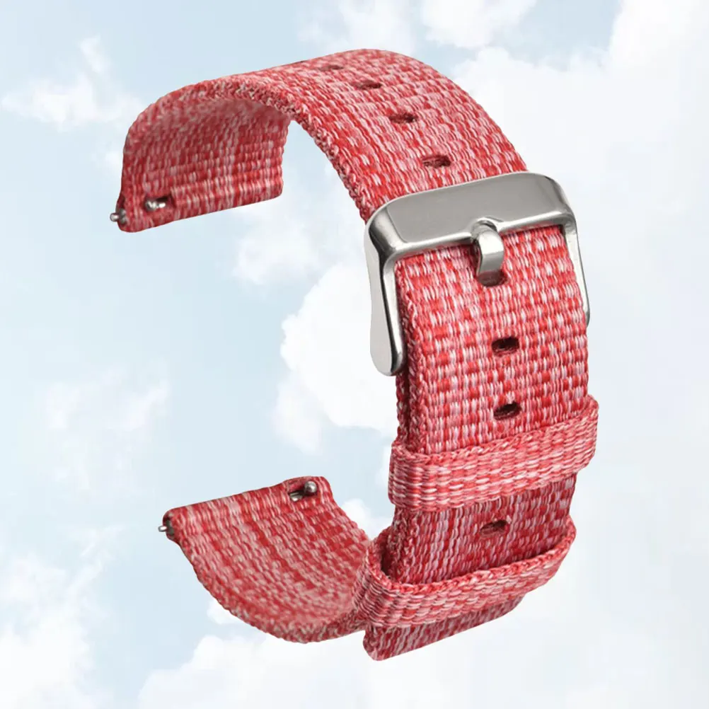 

Galaxy Watch Band Braided Strap Canvas for Smart Switch Watchstrap Women's Magnetic