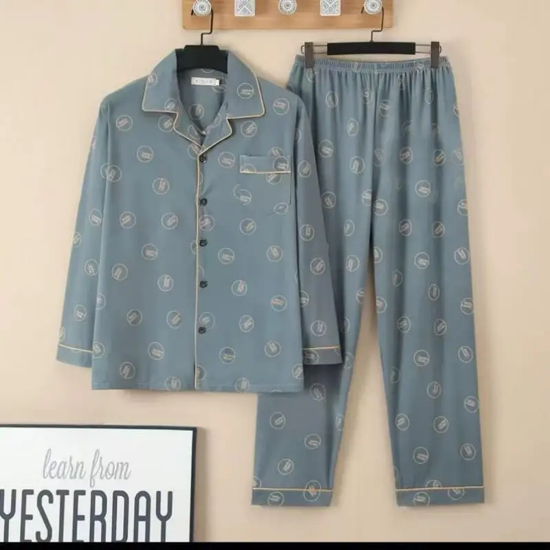 

Мужская одежда y2k одежда пижамы новая модель халат мужские пижамы повседневная мода молодежный халат весенне-осенняя одежда оптом