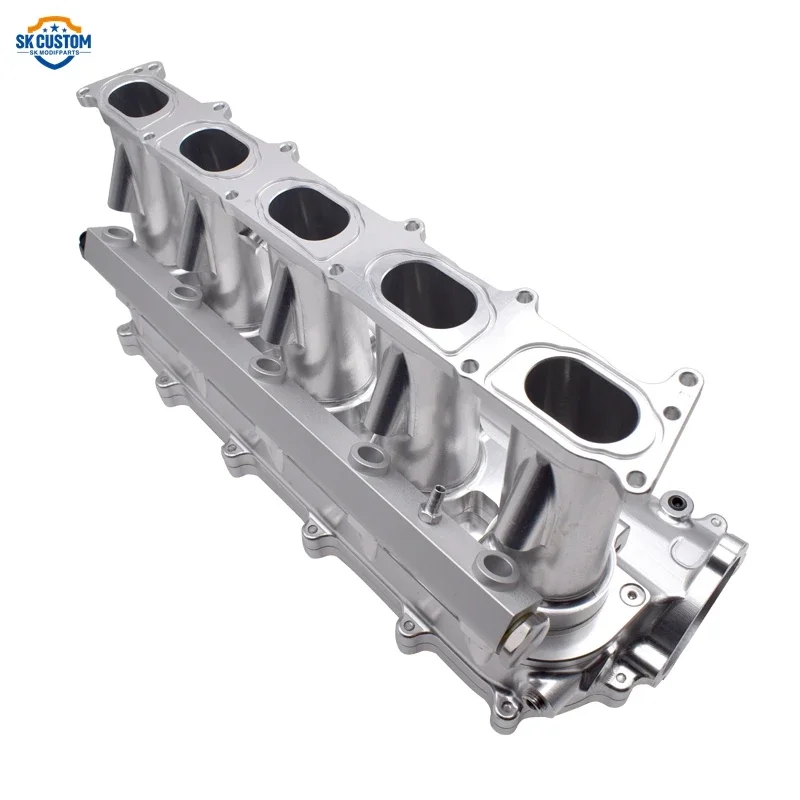 Vender bien SK CUSTOM Auto Car Colector de admisión de palanquilla de aluminio Corte CNC para motor RS3 TTRS 2.5L