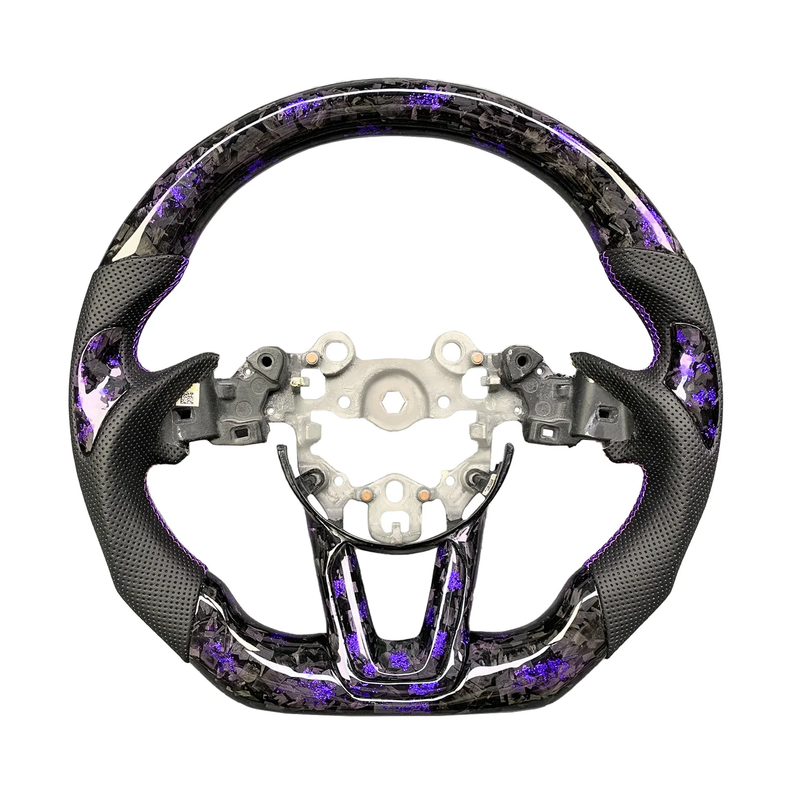 

Forged Carbon Steering Wheel Fit For Mazda 3 6 CX-4 CX-5 2017-2019 Customized Car Accessories Perforated Leather Alcantara
