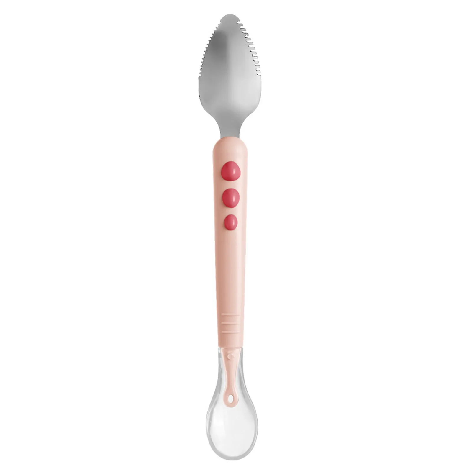 double-head-silicone-spoon-for-baby-fruit-puree-scraping-feeding-and-feeding-training-compact-light-easy-grip-puree