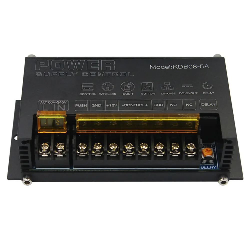 Porta Acesso Controle de Alimentação Transformador, Fechadura Elétrica, Câmera de Interfone, Switch, AC 100-240 V a 12V DC