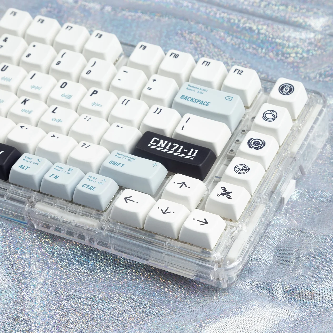 MDA Height Keycaps PBT Sublimation VGN 68 75 84 87 98 104