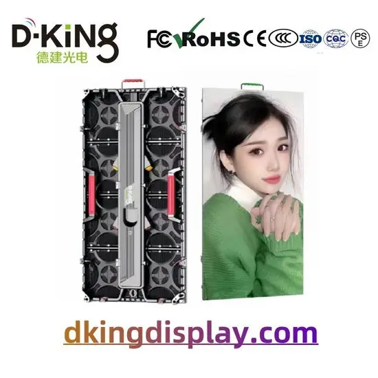 

Outdoor P3.91 LED Display Screen 500*1000 mm Die-Cast Aluminum Cabinet Rental LED Panel Digital Display Video Wall