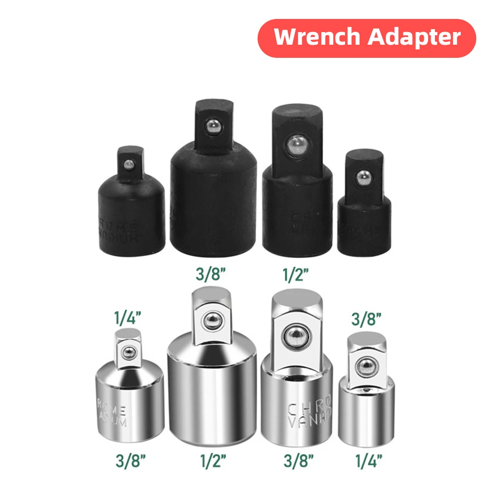 Adaptador de Chave de Torque Acionamento Quadrado para Saídas Elétricas Conjunto de Bicos Black Black Black Preto