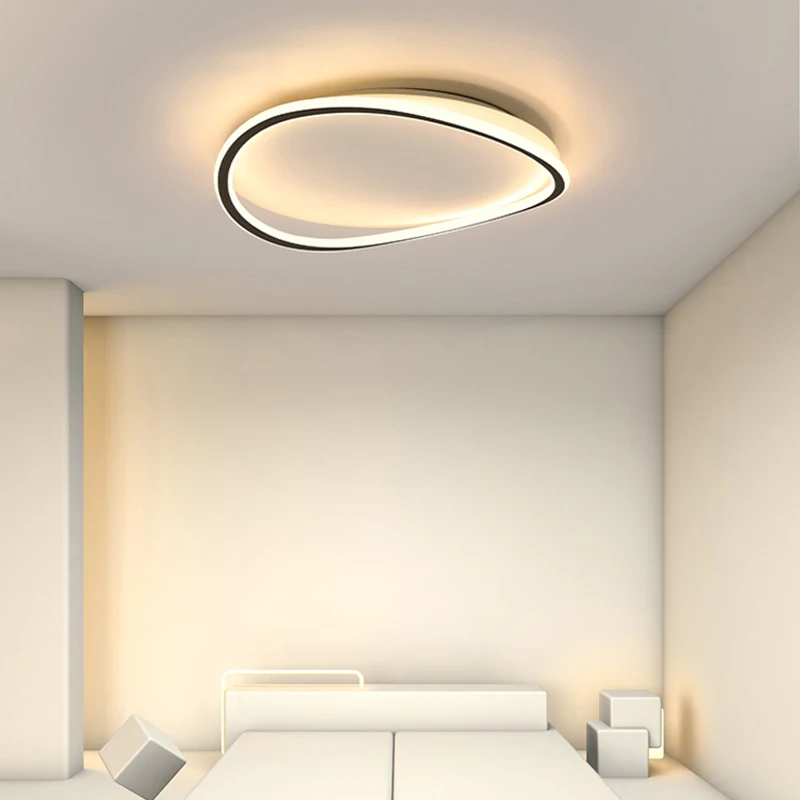 Nordic LED Ceiling Lamps Modern Simple Living Room Restaurant Study Master Bedroom Ceiling Light Creative Design Home Decor Lamp