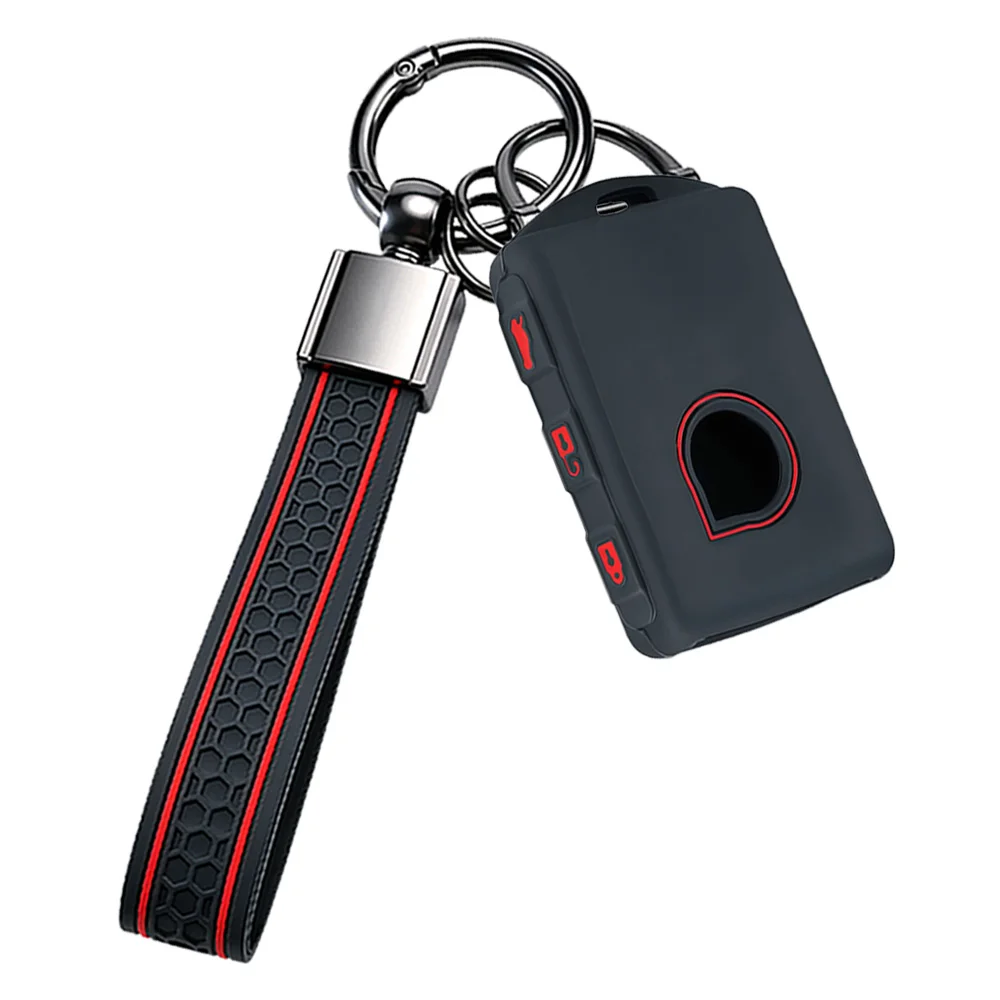 Remote Key Protector With Chain For Volvo XC40 XC60 XC90 S60 S90 V60 V90 Shock Absorbing Reliable Protection Comfortable Premium