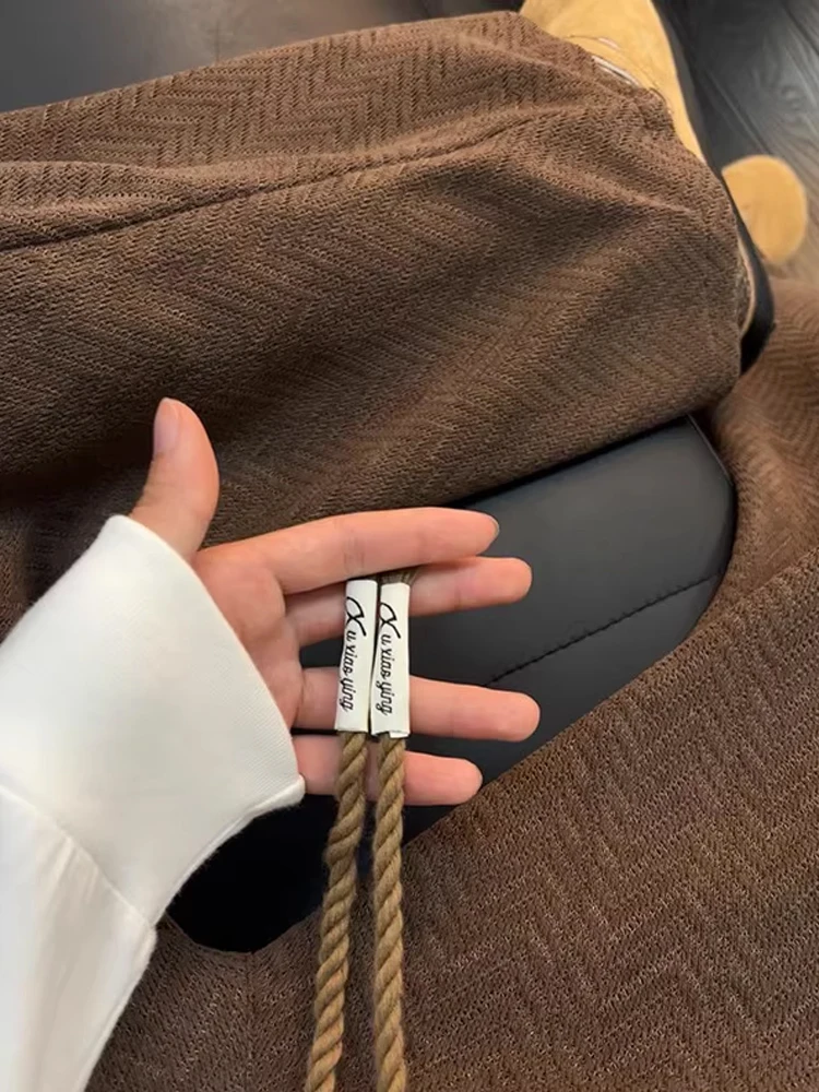 

Casual Pleated Straight Leg Pants Men's Autumn Winter Trendy Brand Casual Trousers American Sle Loose Fit Wide Leg Pants