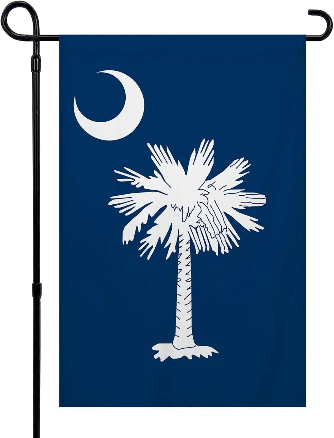 South Carolina State Garden Flag 12 x 18 Inches Double Sided Vivid Color Small South Carolina State Yard Flags for Party Bar zzo