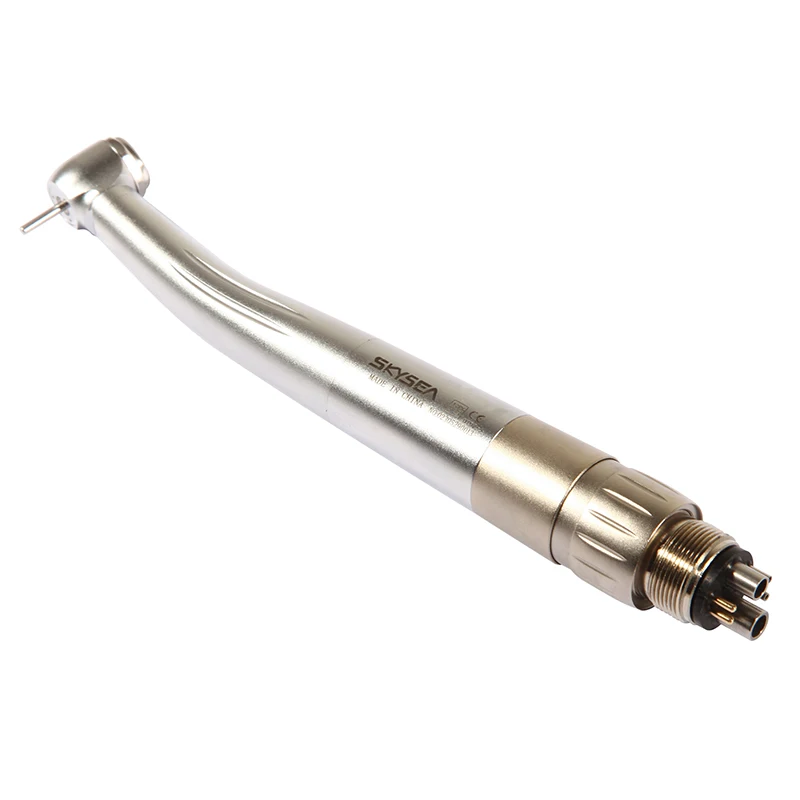 ขายร้อน n-s-k-y ทนทาน autoclavable den tal handpiece สแตนเลสไฟเบอร์ออปติก den tal handpiece ความเร็วสูง + Quick Coupler