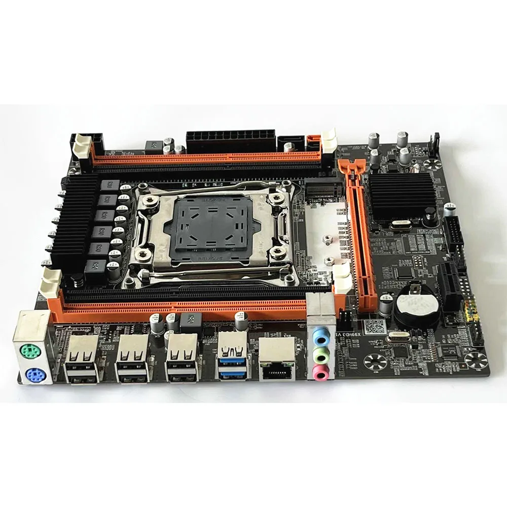 Emplacement pour carte mère X99 D3 LGA2011-3 USB3.0 PCI-E3.0 NVcloser M.2 SSD Prise en charge DDR3 32G REG ECC Mémoire et R2 Xeon E5 V3 V4 Processeur