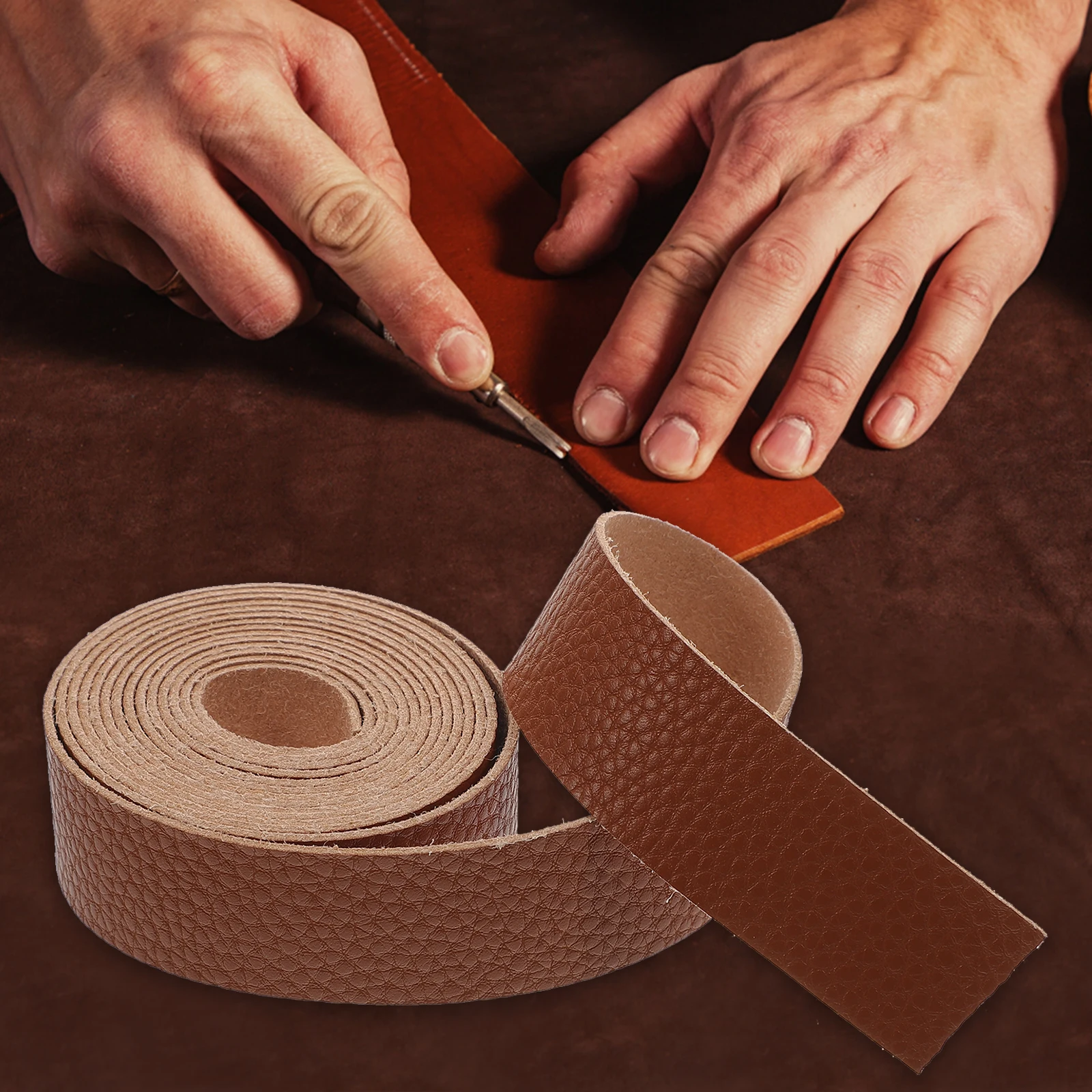 

1 Rolldiy Strap Craft Strip For Bag Watchband Pet Collar Jewelry Wrapping Arts Workshop Projects Durable Easy