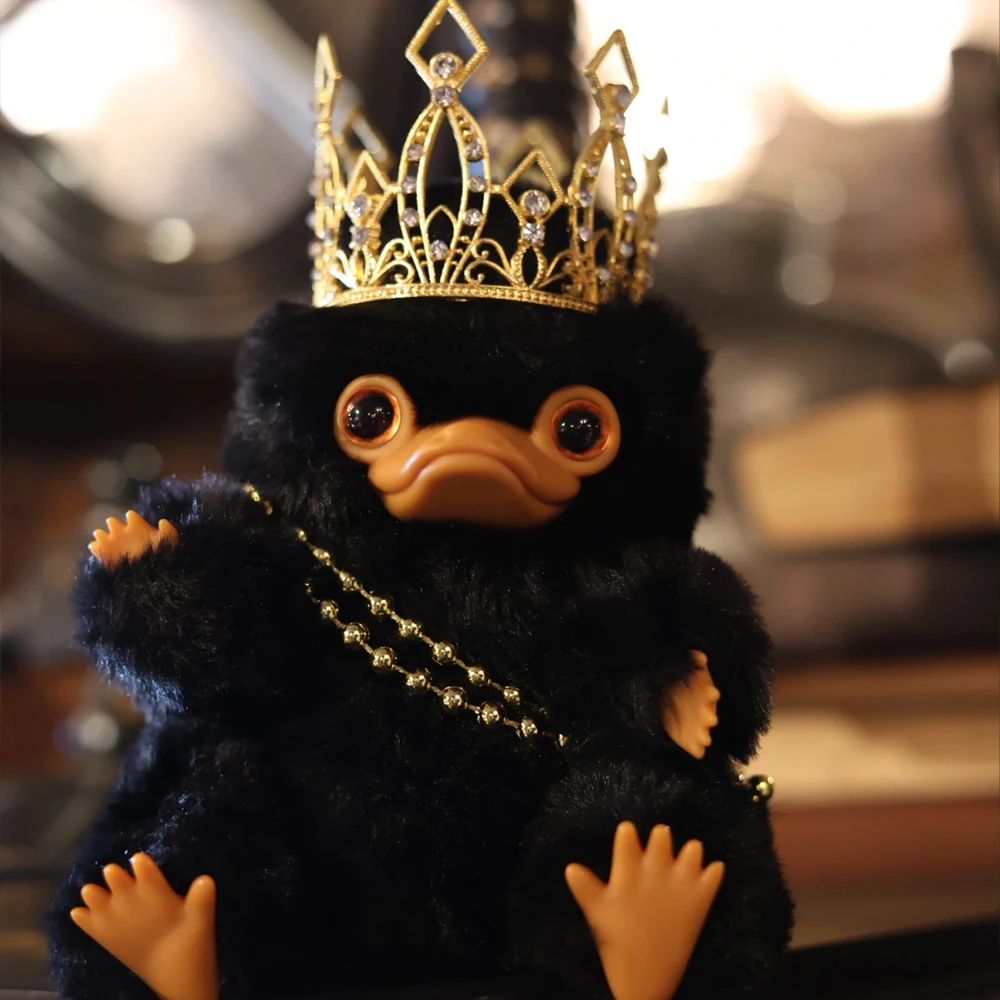 Genuíno harry potter niffler miniso animais fantásticos bb boneca série cheirar brinquedo kawaii decoração saco acessório pingente coletar presente