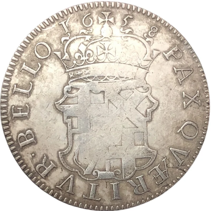 1658 United Kingdom  Silver Plated Copy Coins