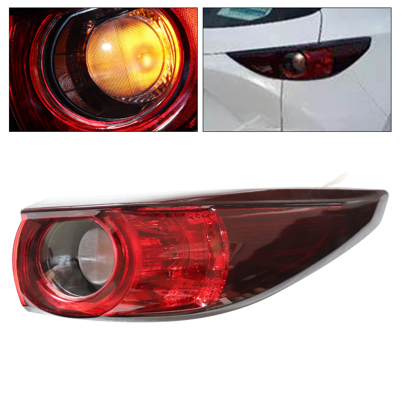 

Tail Light Right Passenger Side Outer Halogen Rear Lamp For Mazda CX-5 2017-2021