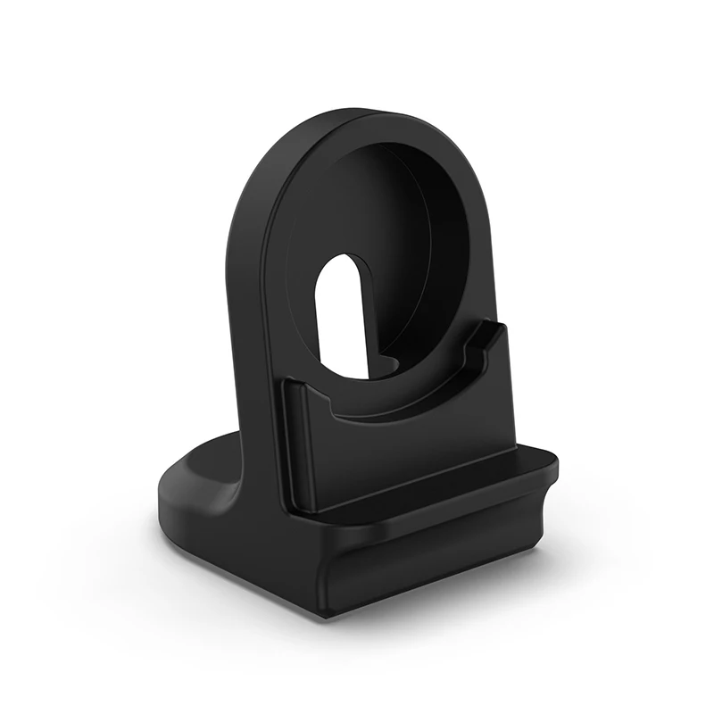 رف تخزين قاعدة شحن من السيليكون، حامل ساعة غير قابل للانزلاق، ملحقات دعامة تخزين لساعة Huawei Watch Buds/Huawei Watch GT Cyber