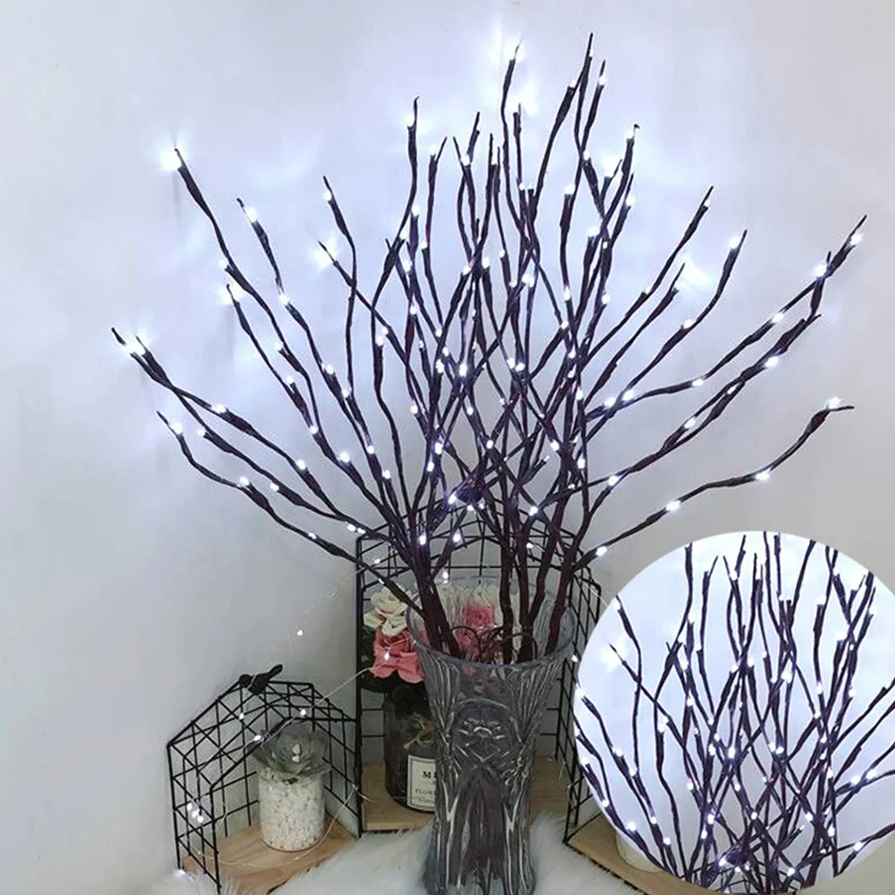 

3 Pcs Christmas Decoration Led Branch Lights Tree Lamp Artificial Vine up Branches Indoor Twig