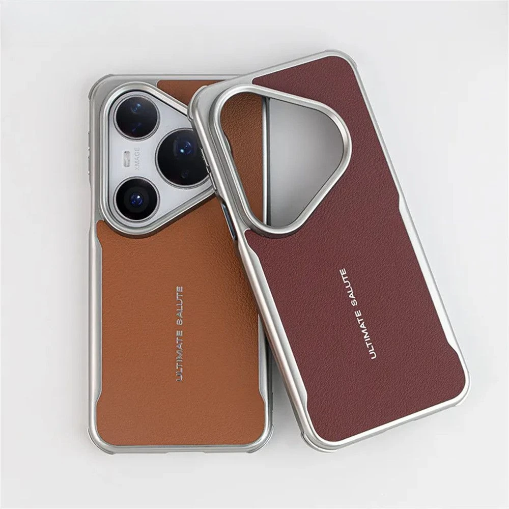 Für Huawei Pura 80 70 Ultra Pro Fall Harte PU Leder Magnetische Drahtlose Lade Zurück Abdeckung Fall Für Huawei Pura 80 70 pro Shell