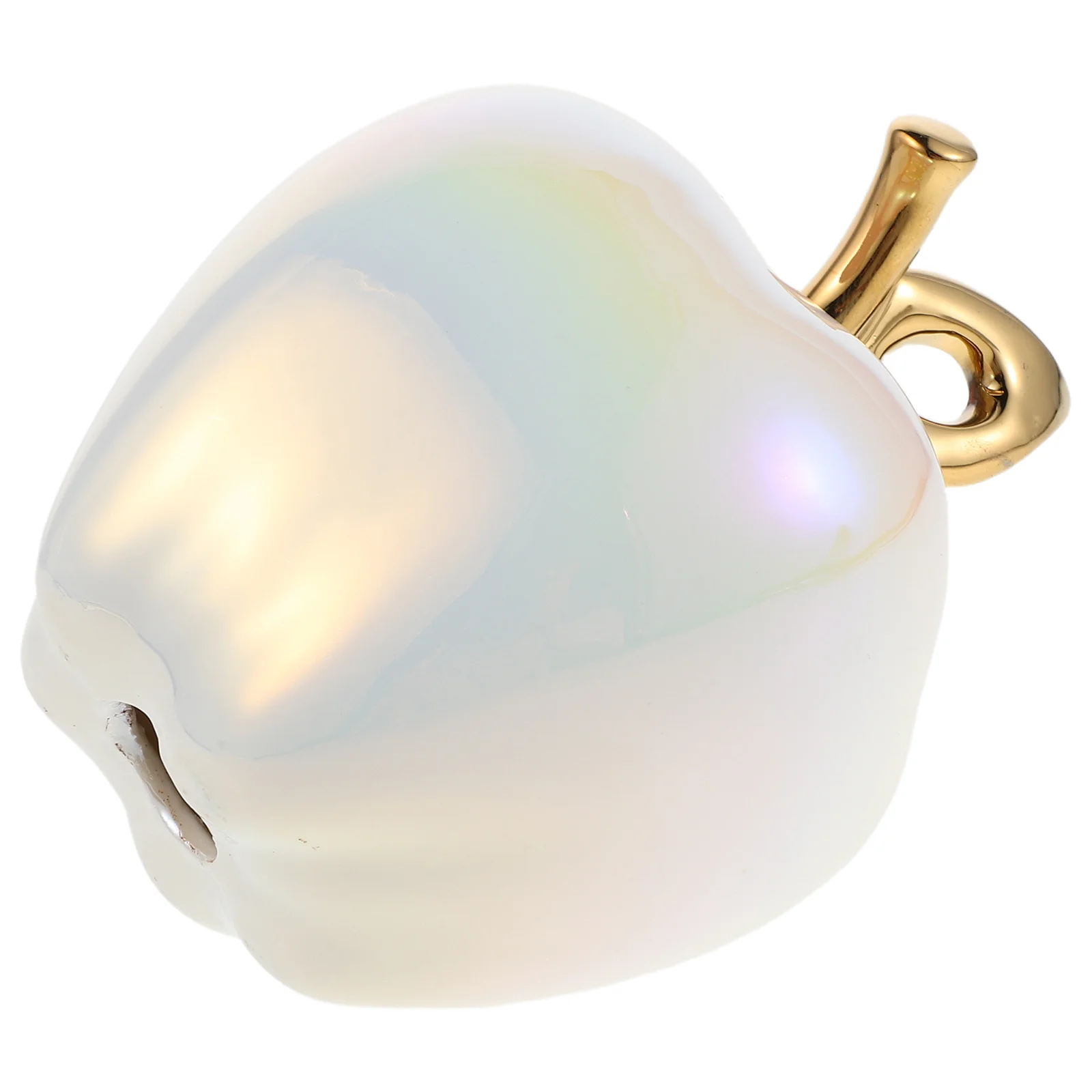 

Ceramic Apple Ornament Realistic Artificial Mini Fruit Table Centerpiece Desktop Decor Farmhouse Kitchen Holiday Christmas