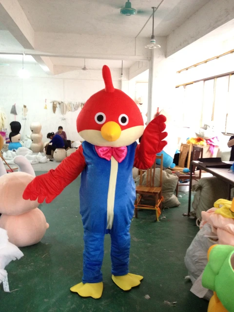 Chicken Mascot Costumes Cock Rooster Hen Cartoon Apparel Advertisement Costume Halloween Party Fancy Dress Mascotte Adulte Mascot AliExpress