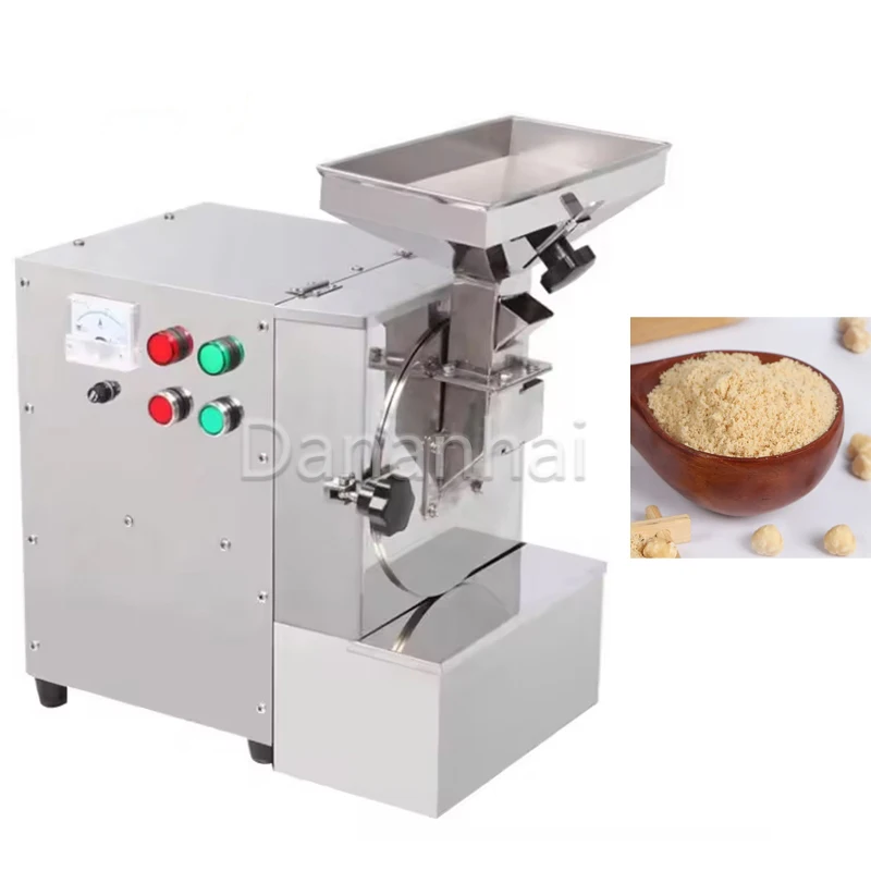 Stainless Steel Walnut And Peanut Grinder, Large Oily Seed Crusher, Household Pulverizer