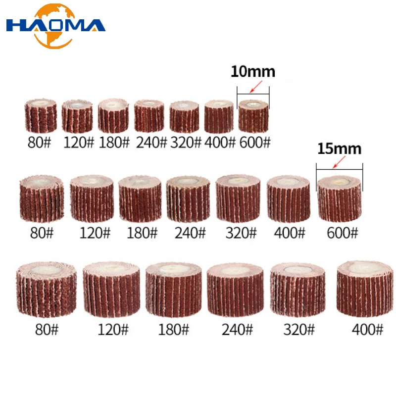 Flap Sanding Wheel for Dremel Accessories Abrasives Die Grinder Flapper Sander Drill Rotary Tools Sandpaper Rust Removal