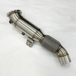 304 STAINLESS Catless Downpipe For B58 340i F30/F31 440i F32/F33  540i G30/31 740i G11/G12  M140i F20/F21  M240i F22/F23