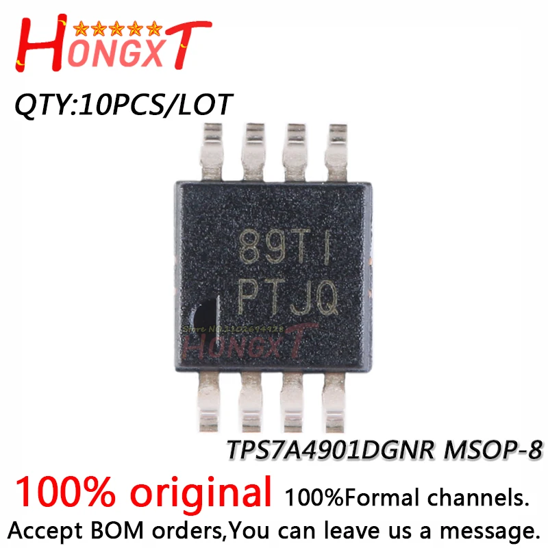 10PCS 100% NEW TPS7A4901DGNR MSOP-8.Chipset