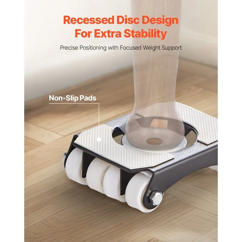 Furniture Dolly Heavy Duty Furniture Movers with Casters 750 lbs Capacity