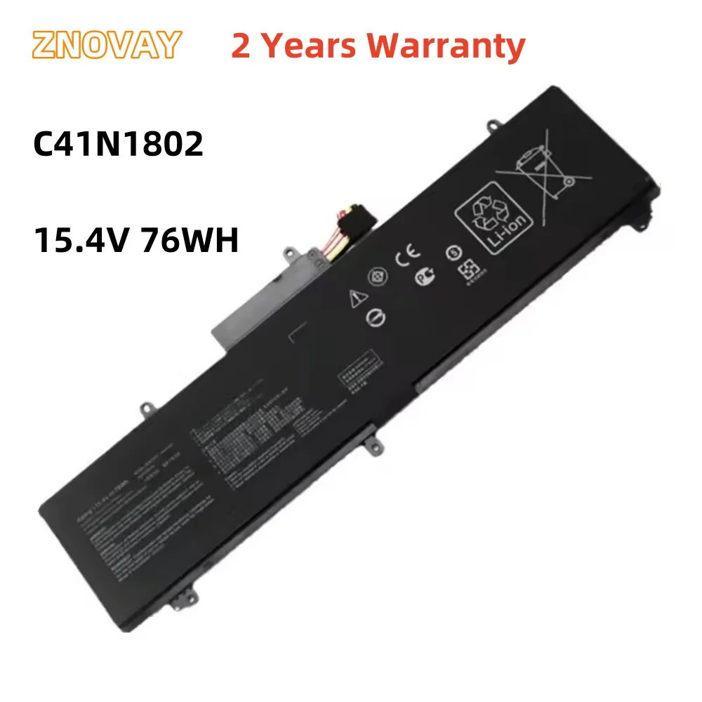 

ZNOVAY C41N1802 Laptop Battery For ASUS ROG Zephyrus S 3s Plus GX701 GX701GW GX701GX GX701G GX701GWR GX735GW GX735GX 4935mAh New