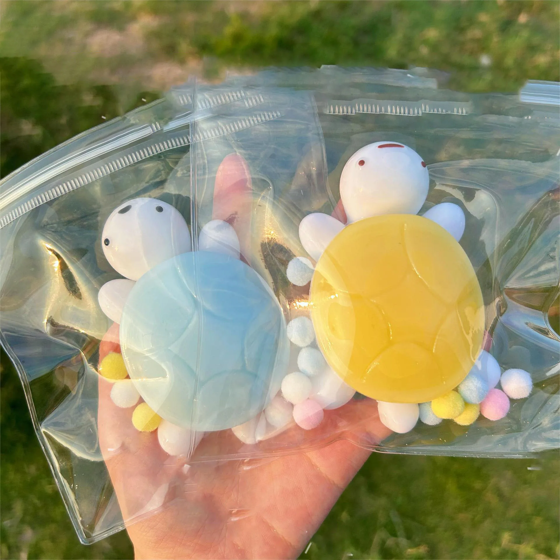 Mochi Taba Squishy Kawaii Color Big Turtle Slow Rebound Sticky Soft Sticky Hand Stress Relief Toy Fidgeting Cute Birthday Gift