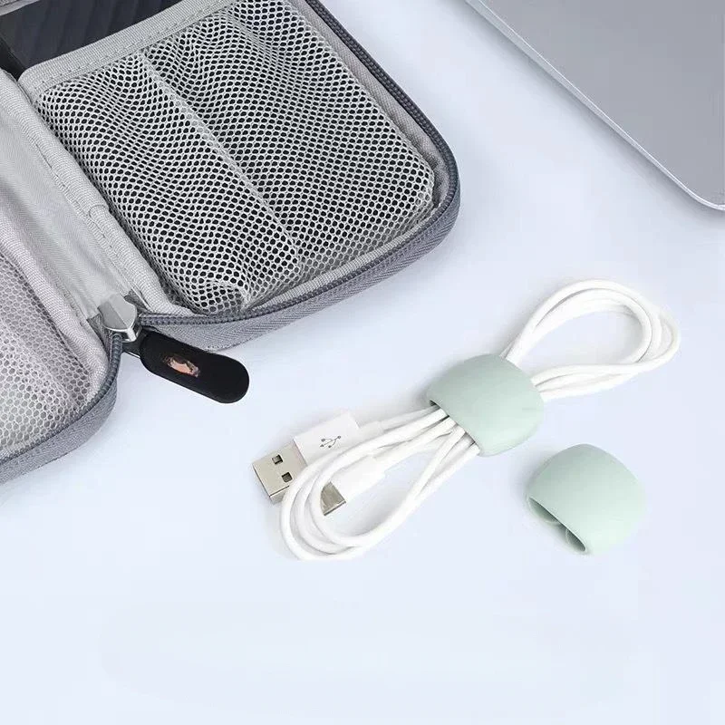 16pcs Cable Organizer Clips Mouse Wire Headphone Holder USB Charger Holder Cable Winder Desk Tidy Organizer Wire Cord Protector